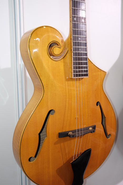 All Handcraft Hollow Body Archtop Mandolin Electric Guitar (PYZ-1837)