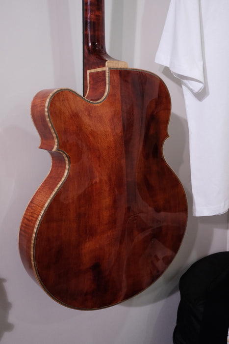 All Handcraft Hollow Body Archtop Violin Electric Guitar (PYZ-1838)