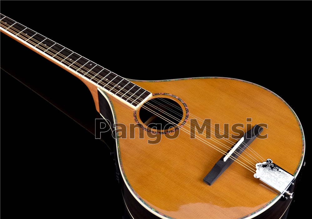 All Solid Wood Irish Bouzouki with EQ (PBM-589S)