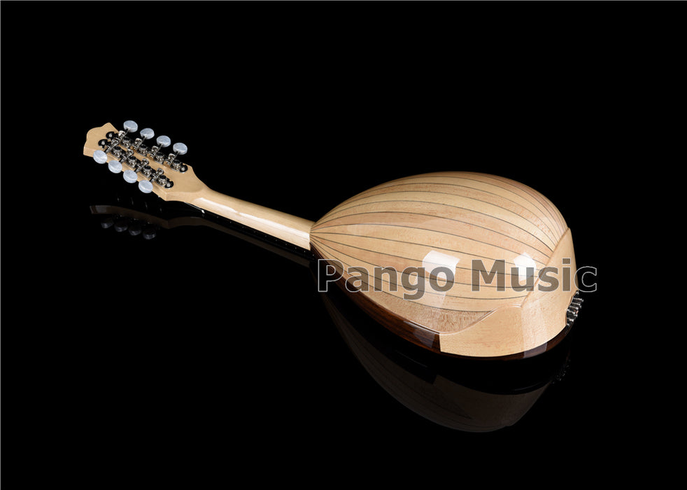 All Solid Wood Bowl Back / Round Back Mandolin (PMB-715S)