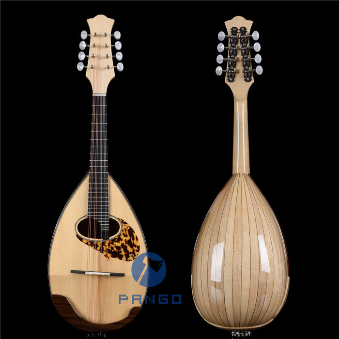 All Solid Wood Bowl Back / Round Back Mandolin (PMB-715S)