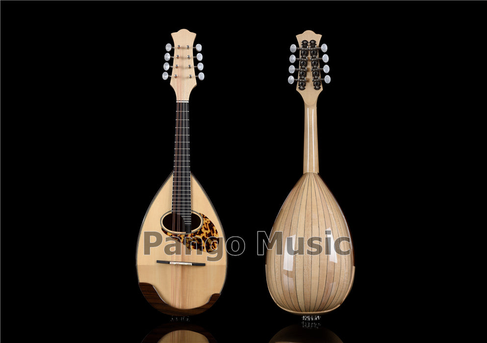 All Solid Wood Bowl Back / Round Back Mandolin (PMB-715S)