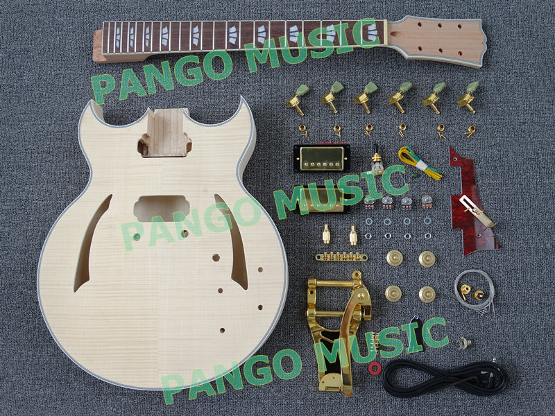 Semi Hollow ES-335 Style DIY Electric Guitar Kit (PHB-730)