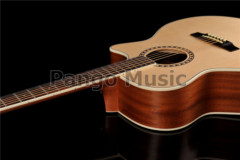 41 Inch Solid Spruce Top Acoustic Guitar (PFA-908)