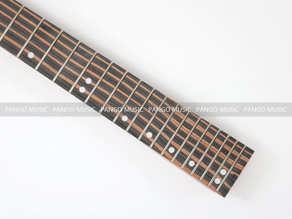 Headless / All Zebrawood DIY Electric Guitar Kit (ZQN-009F)