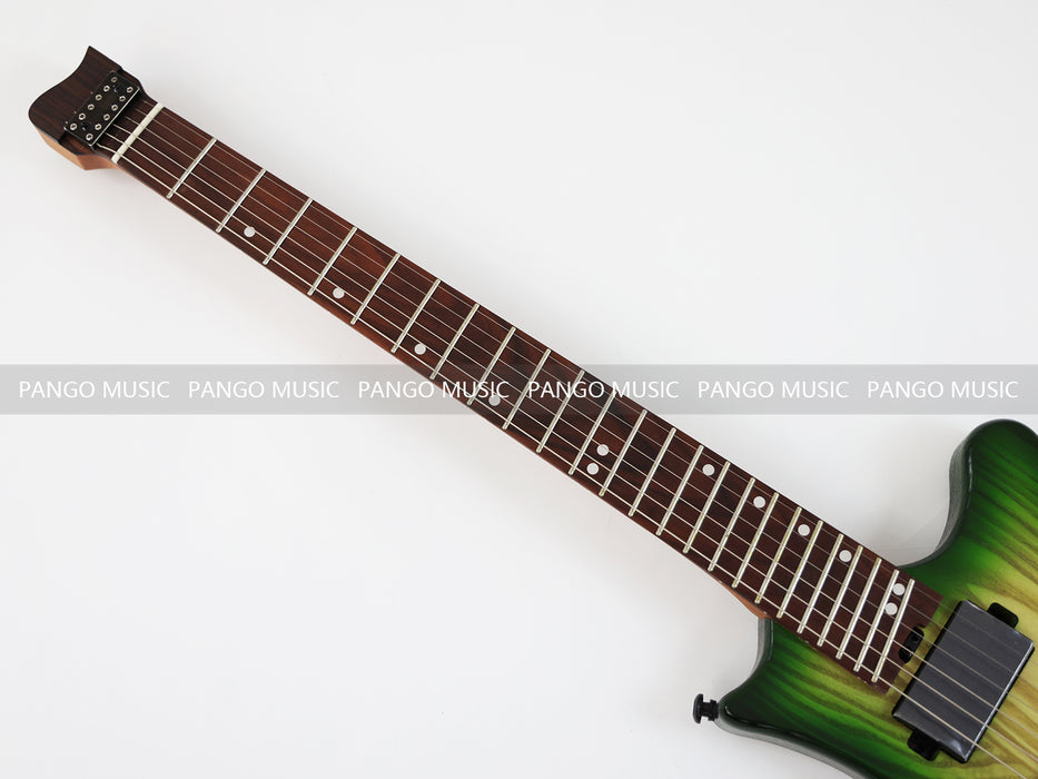 Headless Style Ash Body Travel Electric Guitar (PJX-650)