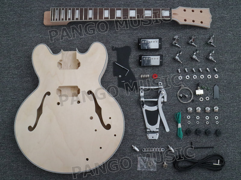 Semi Hollow ES-335 DIY Electric Guitar Kit (PES335-28)