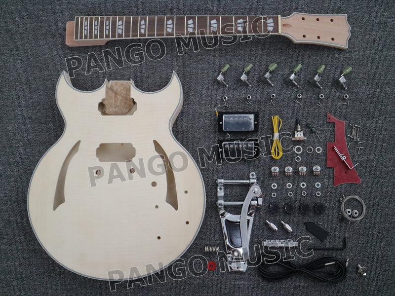 Semi Hollow ES-335 Style DIY Electric Guitar Kit (PHB-740)