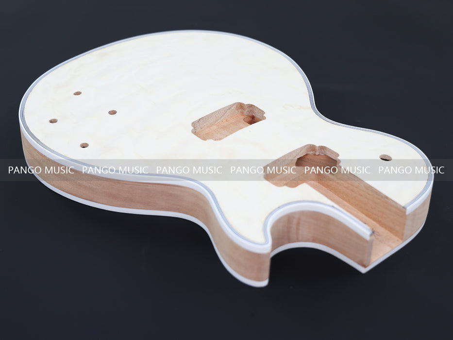 LP Custom Style DIY Electric Guitar Kit with Quilted Maple Top ( 11449-825, Limited Edition )