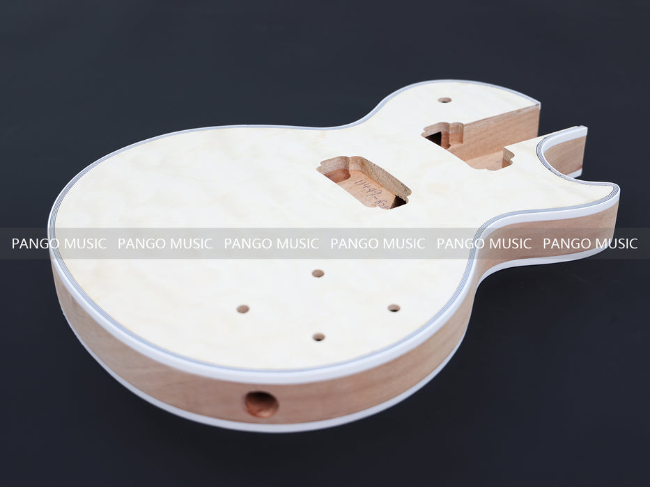 LP Custom Style DIY Electric Guitar Kit with Quilted Maple Top ( 11449-825, Limited Edition )