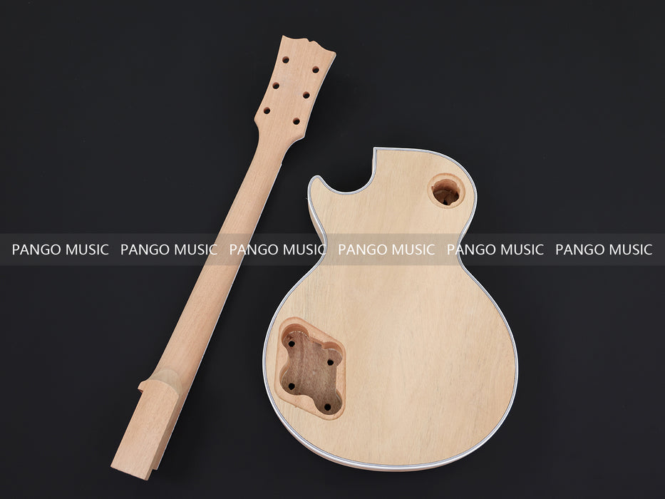 LP Custom Style DIY Electric Guitar Kit with Quilted Maple Top ( 11449-825, Limited Edition )