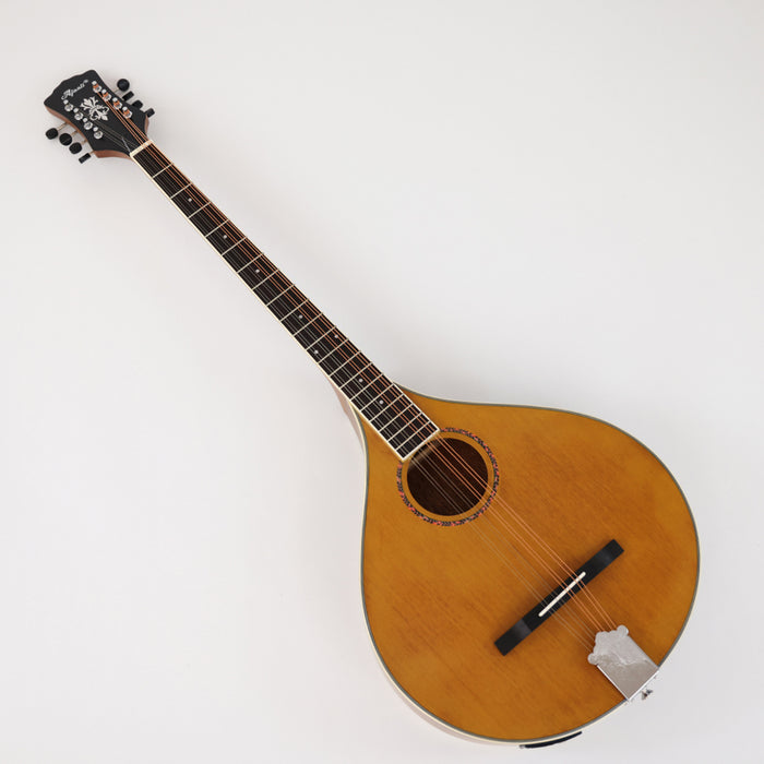 Left Hand Solid Red Pine Top Irish Bouzouki with EQ (PBZ-607L)