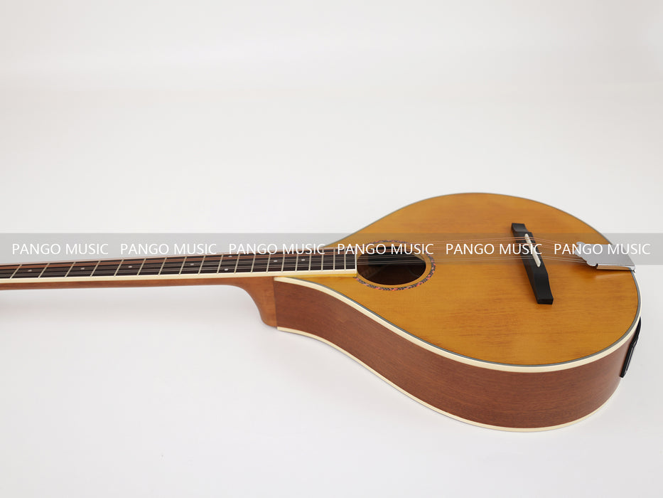 Left Hand Solid Red Pine Top Irish Bouzouki with EQ (PBZ-607L)