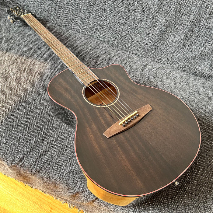 39 Inch Solid Mahogany Top Acoustic Guitar (M-F10S-39-TBK)