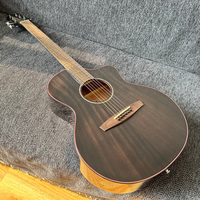 39 Inch Solid Mahogany Top Acoustic Guitar (M-F10S-39-TBK)