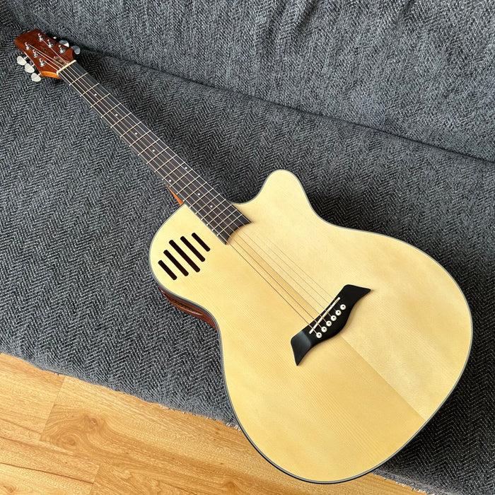 40 Inch Acoustic Guitar with Raindrop Sound Hole (Shanghai Music Show Sample LG-05)