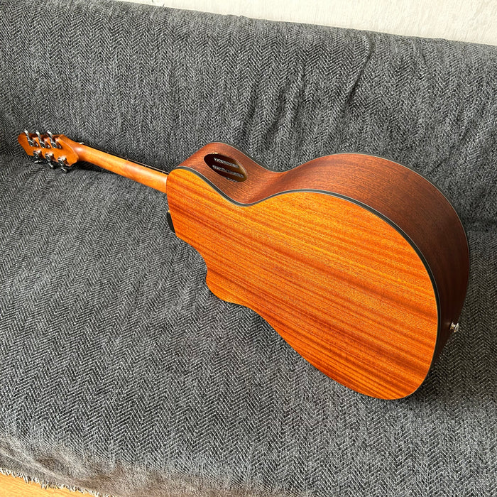 40 Inch Acoustic Guitar with Raindrop Sound Hole (Shanghai Music Show Sample LG-05)