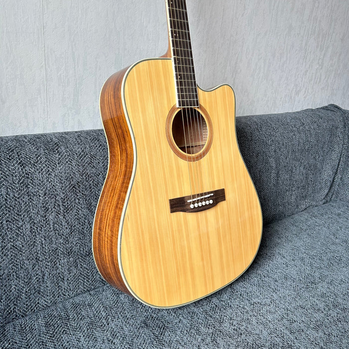 41 Inch Solid Spruce Top Acoustic Guitar (M-210-41)