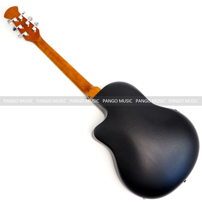 PANGO MUSIC 41 Inch Round Back Acoustic Guitar with EQ (PRB-007)