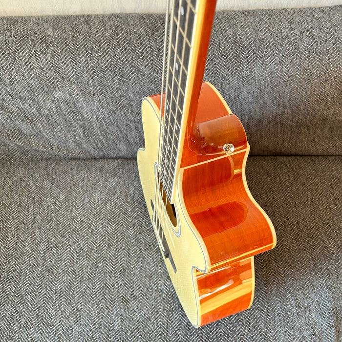 4 Strings Acoustic Bass Guitar (Shanghai Music Show Sample, JN345)