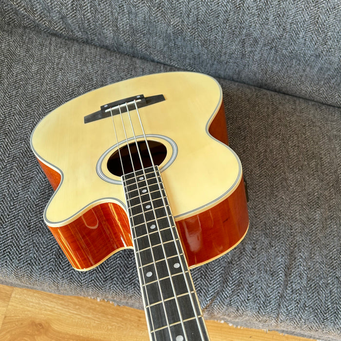 4 Strings Acoustic Bass Guitar (Shanghai Music Show Sample, JN345)