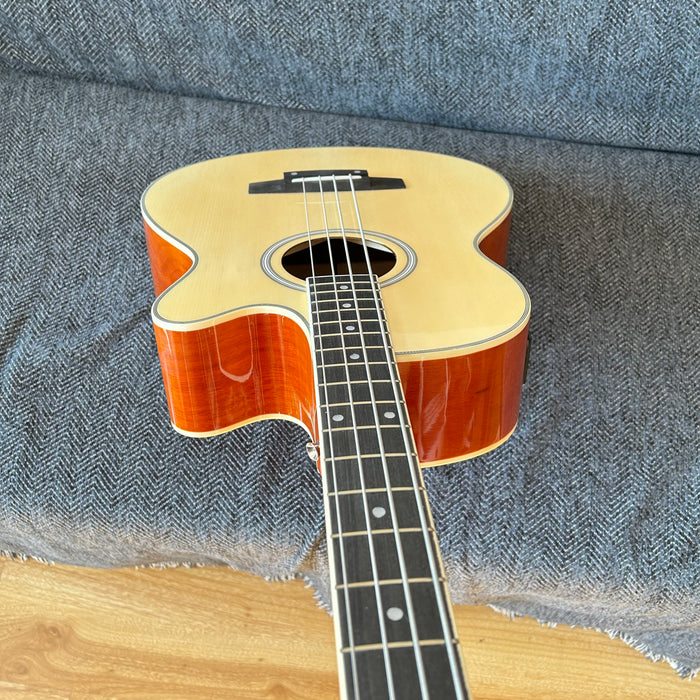 4 Strings Acoustic Bass Guitar (Shanghai Music Show Sample, JN345)