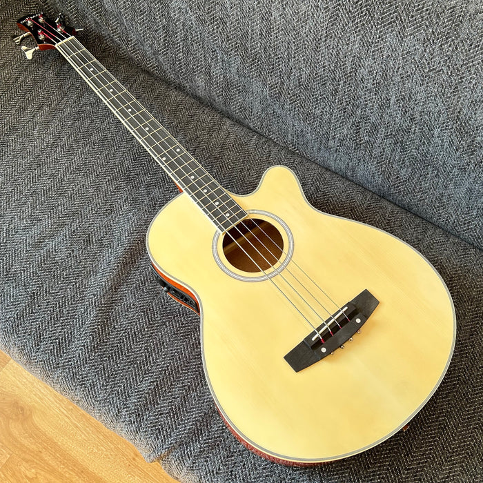 4 Strings Acoustic Bass Guitar (Shanghai Music Show Sample, JN345)