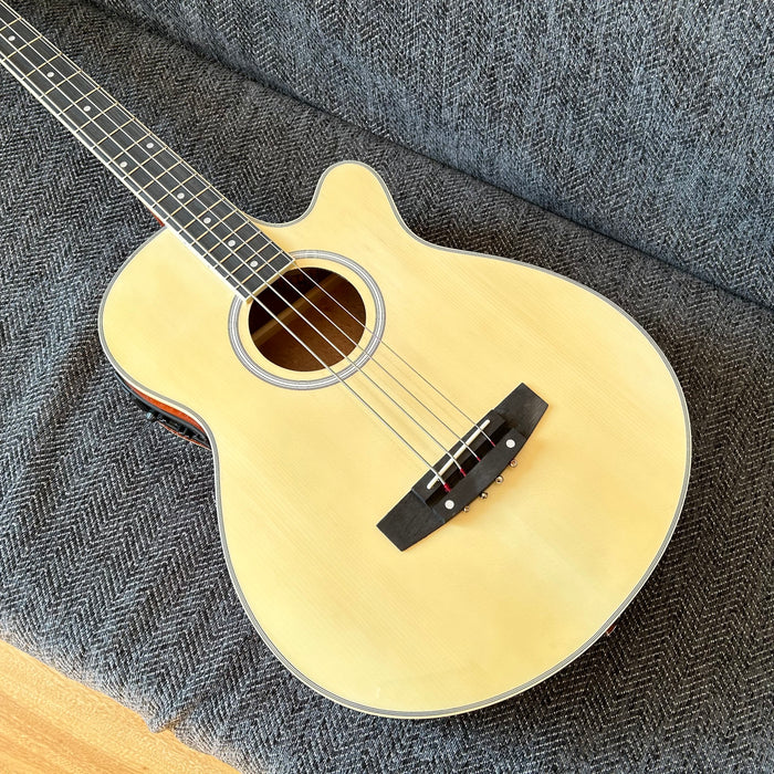 4 Strings Acoustic Bass Guitar (Shanghai Music Show Sample, JN345)