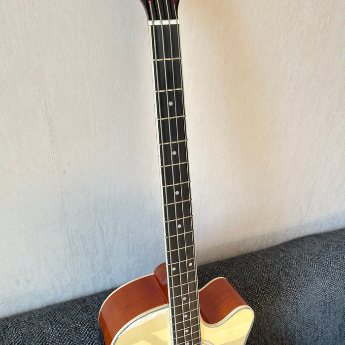 4 Strings Acoustic Bass Guitar (Shanghai Music Show Sample, JN345)