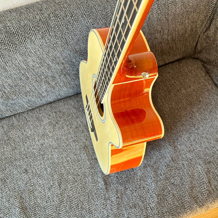 4 Strings Acoustic Bass Guitar (Shanghai Music Show Sample, JN345)