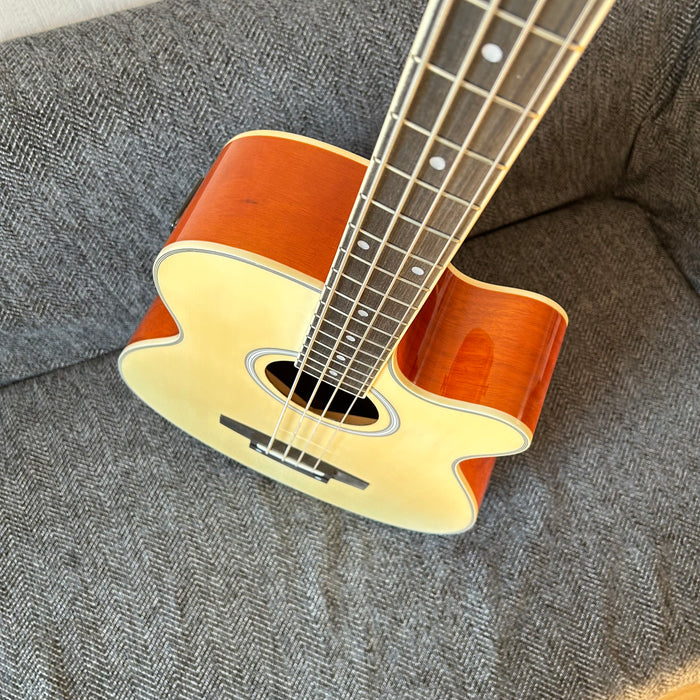 4 Strings Acoustic Bass Guitar (Shanghai Music Show Sample, JN345)