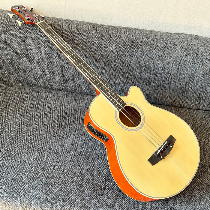 4 Strings Acoustic Bass Guitar (Shanghai Music Show Sample, JN345)