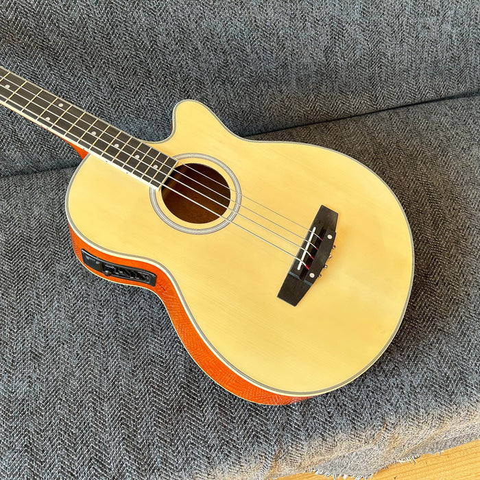 4 Strings Acoustic Bass Guitar (Shanghai Music Show Sample, JN345)