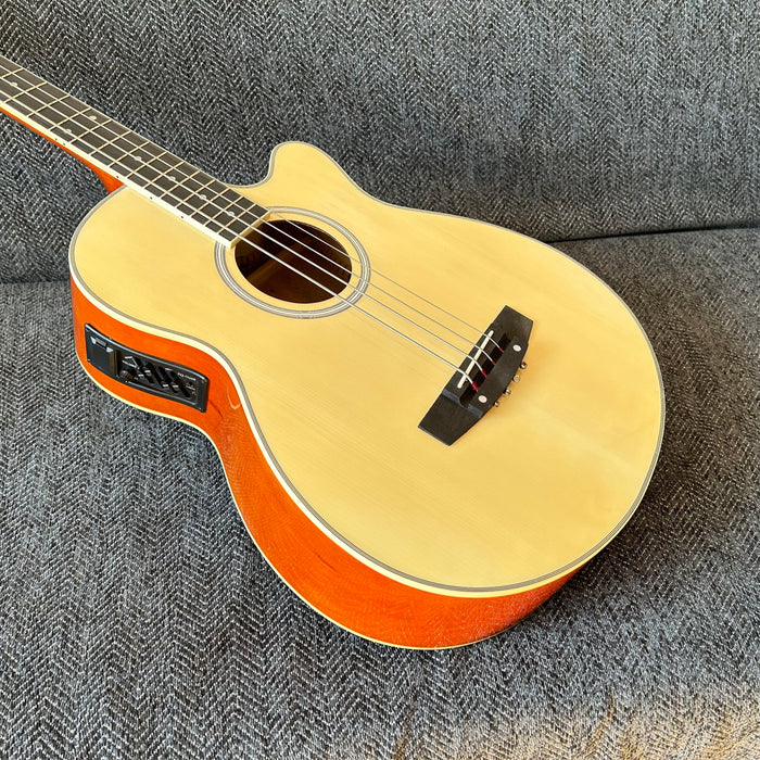 4 Strings Acoustic Bass Guitar (Shanghai Music Show Sample, JN345)