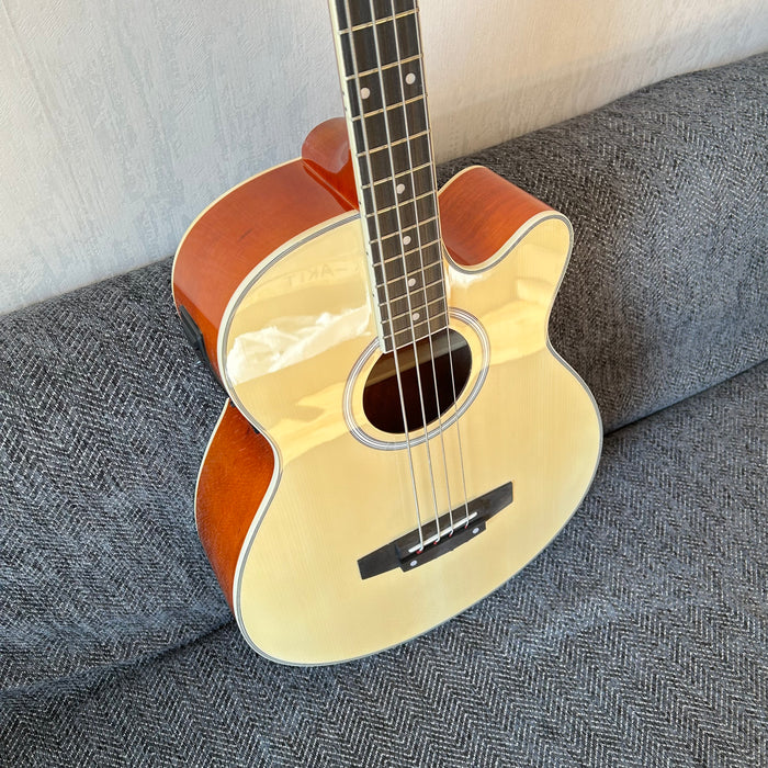 4 Strings Acoustic Bass Guitar (Shanghai Music Show Sample, JN345)