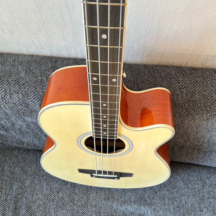 4 Strings Acoustic Bass Guitar (Shanghai Music Show Sample, JN345)