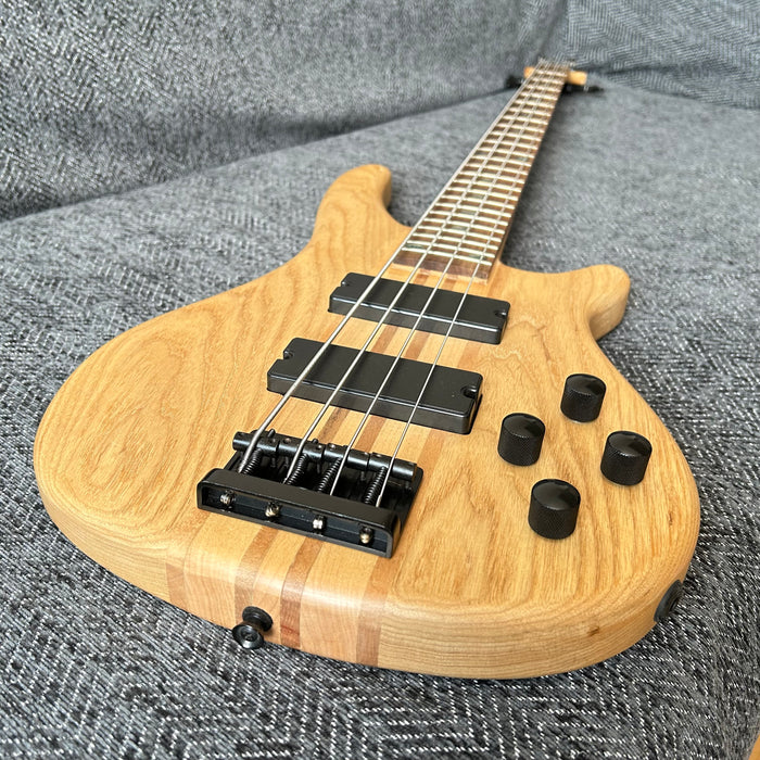 4 Strings Neck Through Ash Body Electric Bass Guitar (PSY-600S, not new)