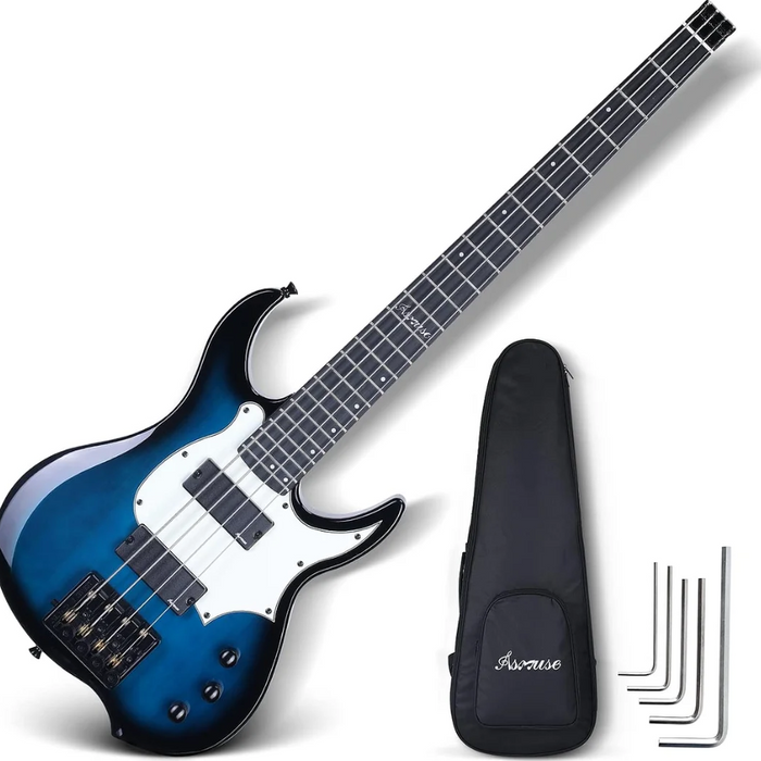 4 Strings Headless Electric Bass Guitar (PHB-519)