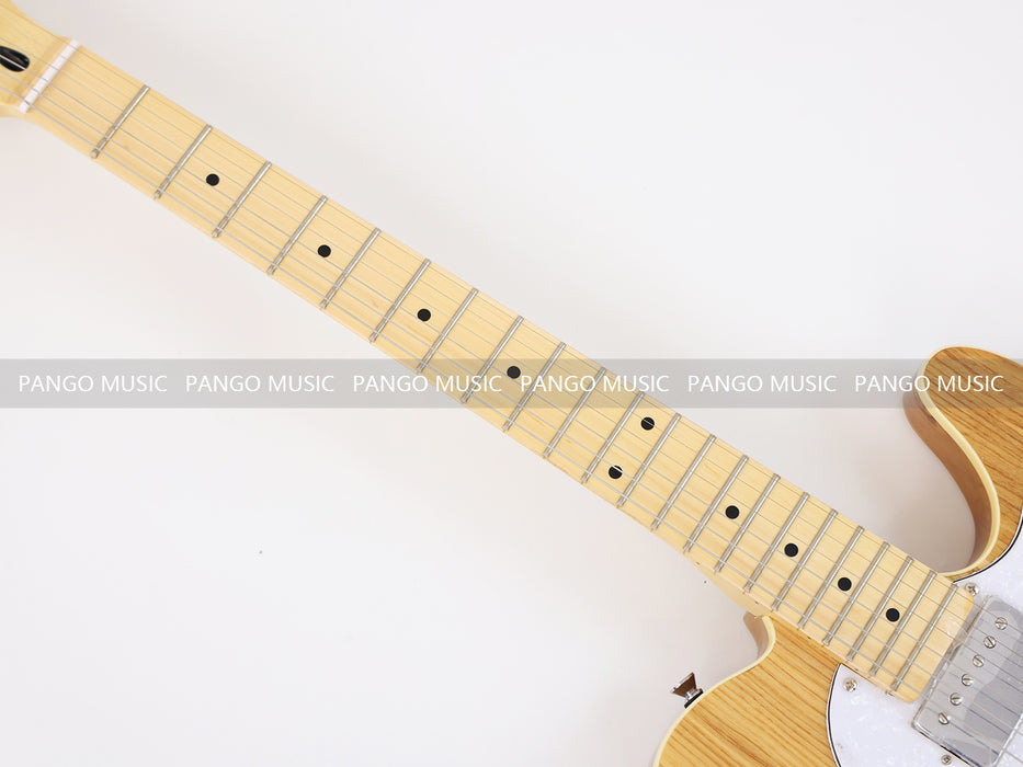 PANGO MUSIC Ash Body F Hole Electric Guitar (GKS-101)