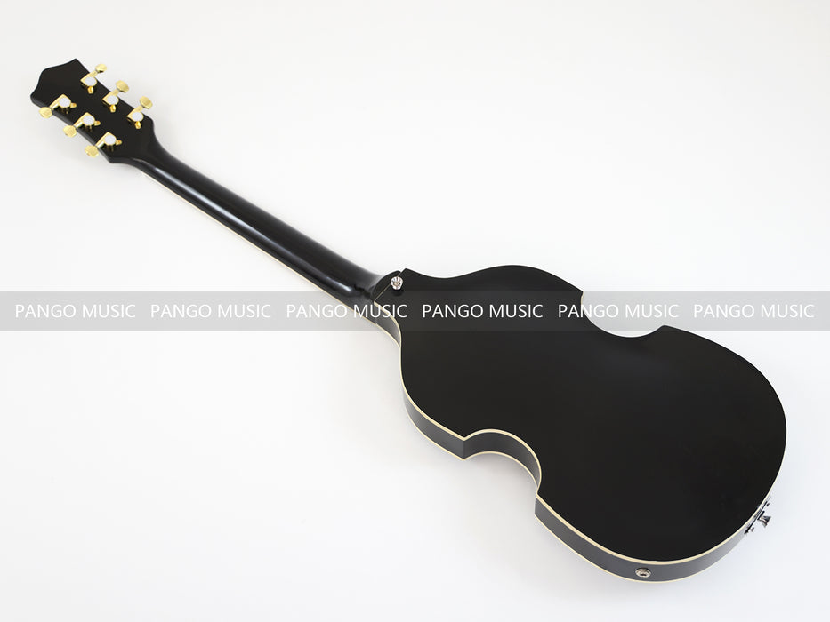 PANGO MUSIC Black Violin Style Electric Guitar (GKS-069)