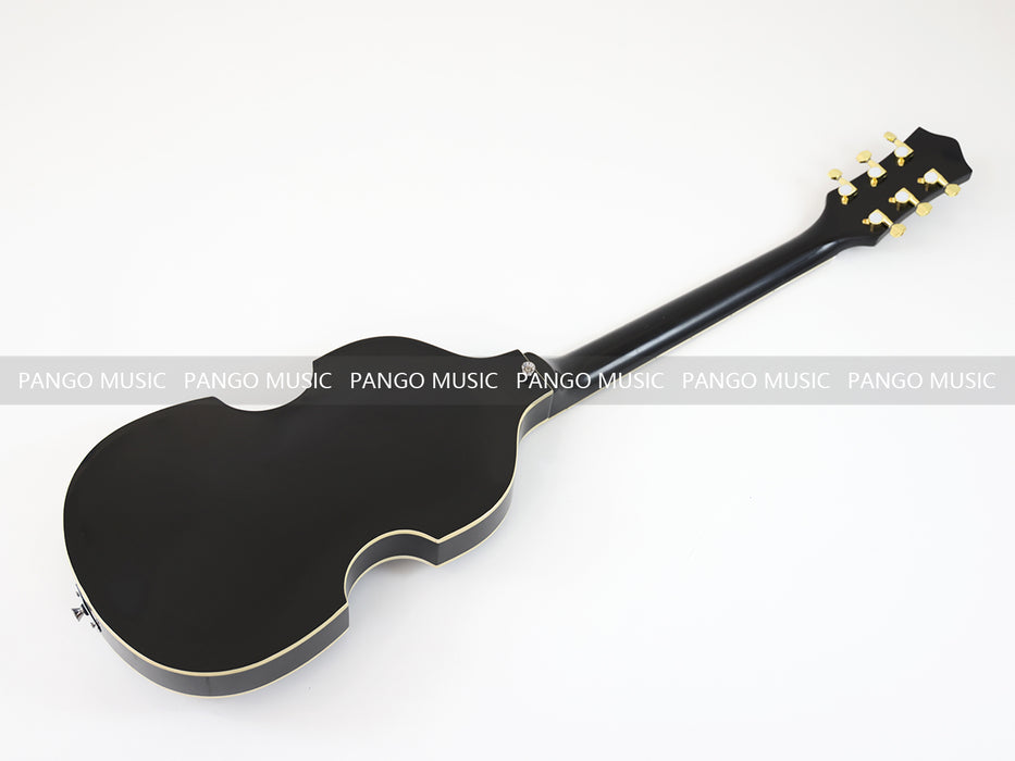 PANGO MUSIC Black Violin Style Electric Guitar (GKS-107)