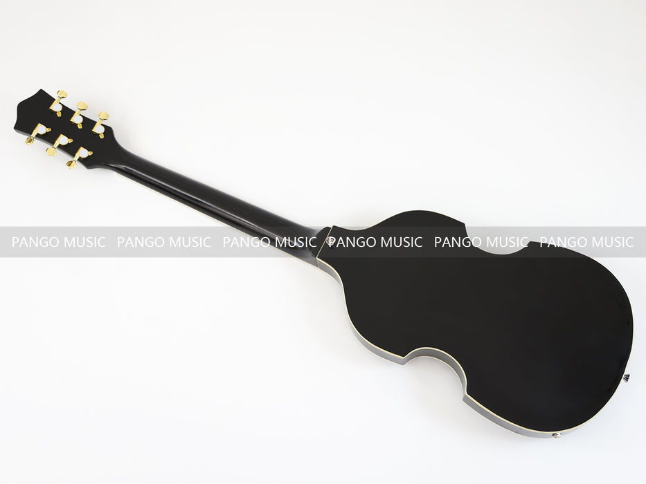 PANGO MUSIC Black Violin Style Electric Guitar (GKS-107)