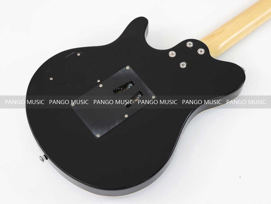 PANGO MUSIC Blue Electric Guitar with Flamed Maple Top (GKS-102)