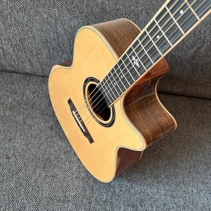 41 Inch GA Cutaway Acoustic Guitar with LED EQ (CD806)