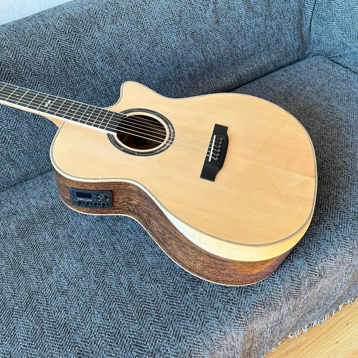 41 Inch GA Cutaway Acoustic Guitar with LED EQ (CD806)