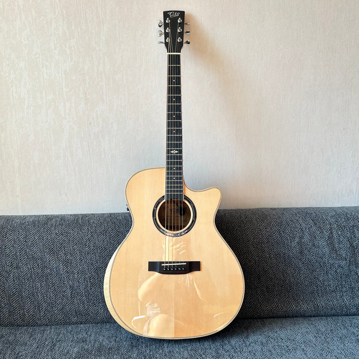 41 Inch GA Cutaway Acoustic Guitar with LED EQ (CD806)