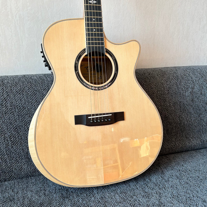 41 Inch GA Cutaway Acoustic Guitar with LED EQ (CD806)