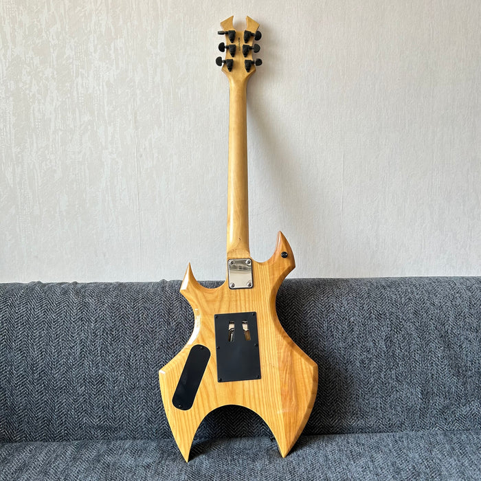 PANGO Music Electric Guitar with Spalted Maple Top (ABG-126)