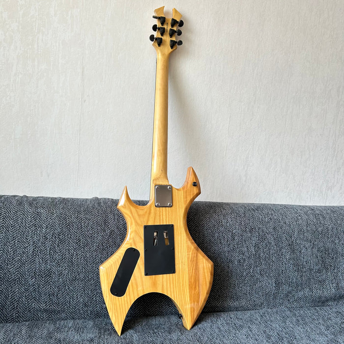 PANGO Music Electric Guitar with Spalted Maple Top (ABG-126)