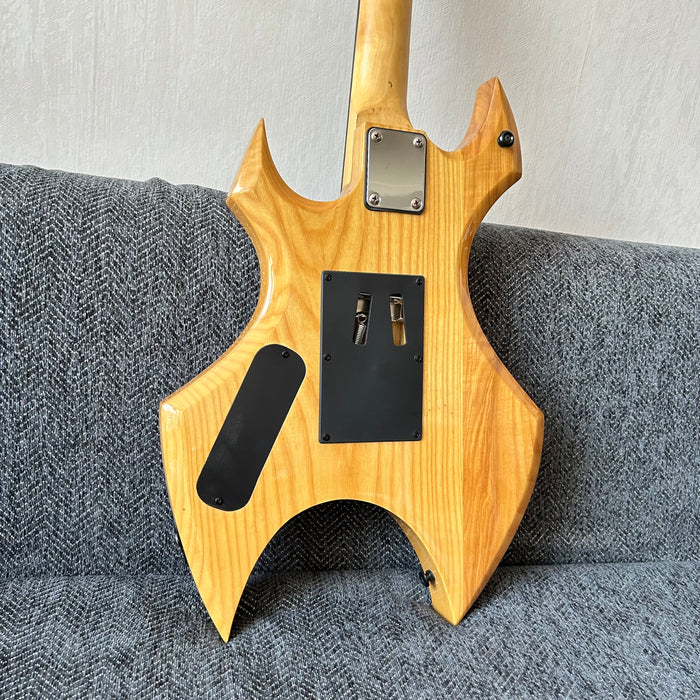 PANGO Music Electric Guitar with Spalted Maple Top (ABG-126)